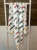BAMBOO MUSLIN SWADDLE, CARS