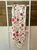 BAMBOO MUSLIN SWADDLE, POPPY