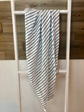 BAMBOO MUSLIN SWADDLE, STRIPED