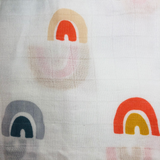 BAMBOO MUSLIN SWADDLE, RAINBOW