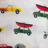 BAMBOO MUSLIN SWADDLE, CARS