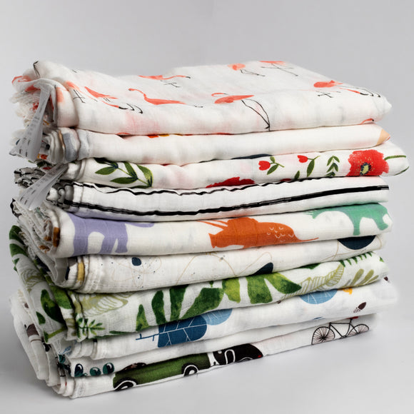 MUSLIN SWADDLE BLANKETS