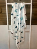 BAMBOO MUSLIN SWADDLE, SUCCULENT